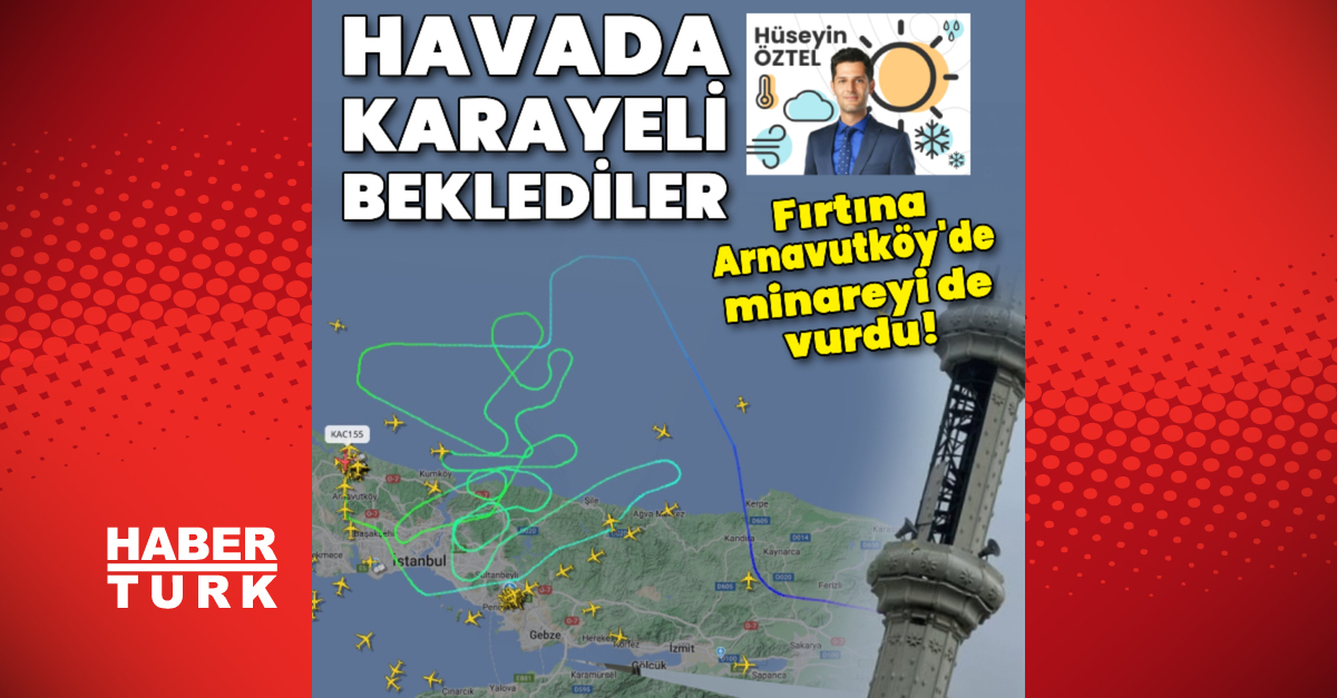 Havada karayeli beklediler
