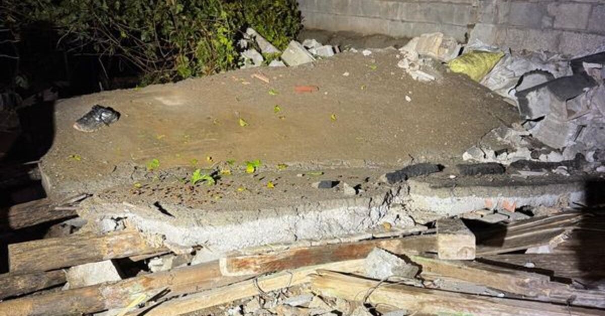 Mardin’de aşırı yağıştan müstakil ev çöktü: 2 yaralı
