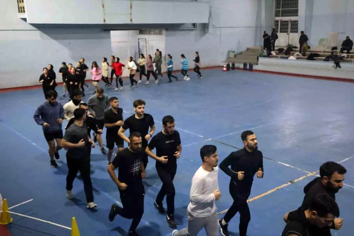 Diyarbakır’da POMEM Adayları Fiziki Mülakata Hazırlanıyor