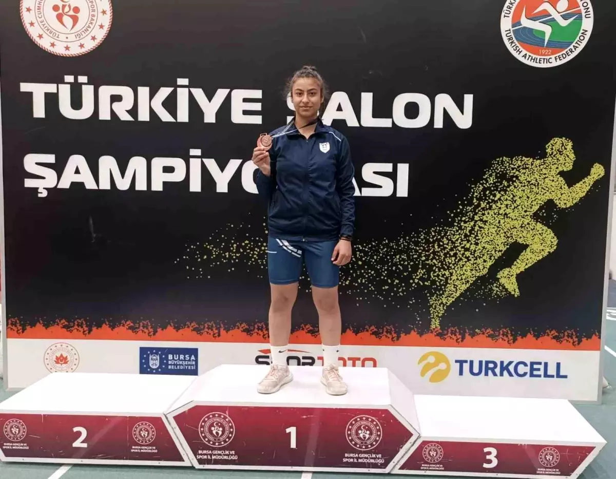 Gülnaz Çetin Türkiye Üçüncüsü