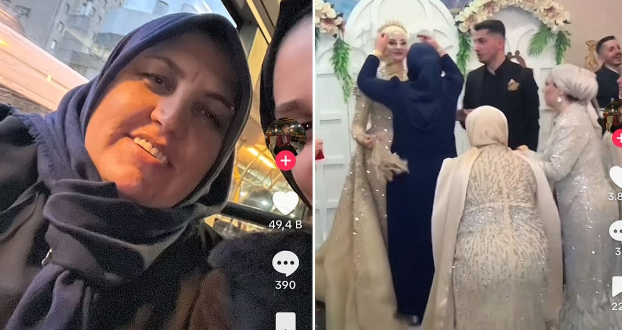 Otobüste teyzeye yer verdi, hayatı değişti: Beyaz gelinliği giydi